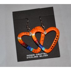 Quill Earrings-orange