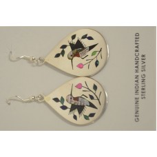 Earrings, Hummingbird