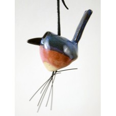Ceramic Hanging Bluebird